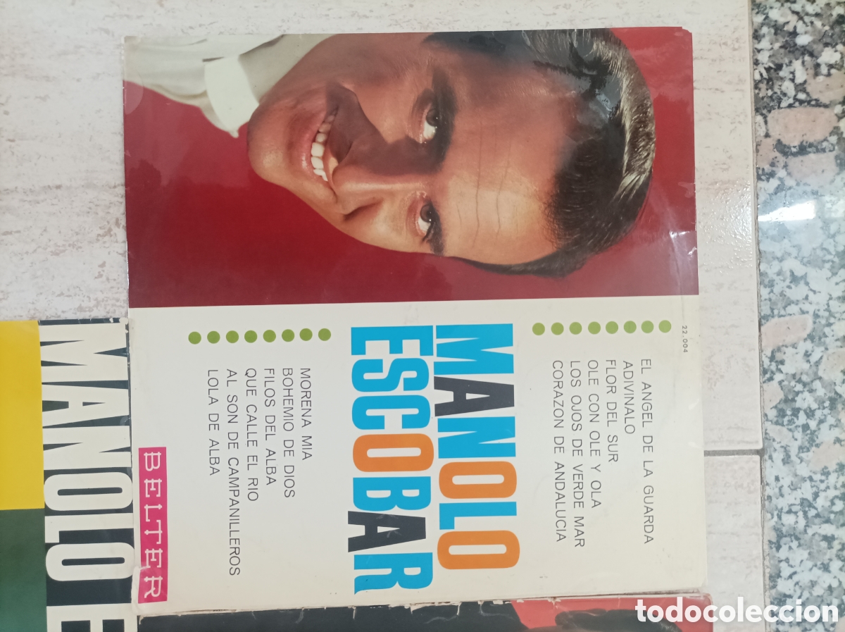 Discos de vinilo: MANOLO ESCOBAR LOTE BELTER - Foto 2