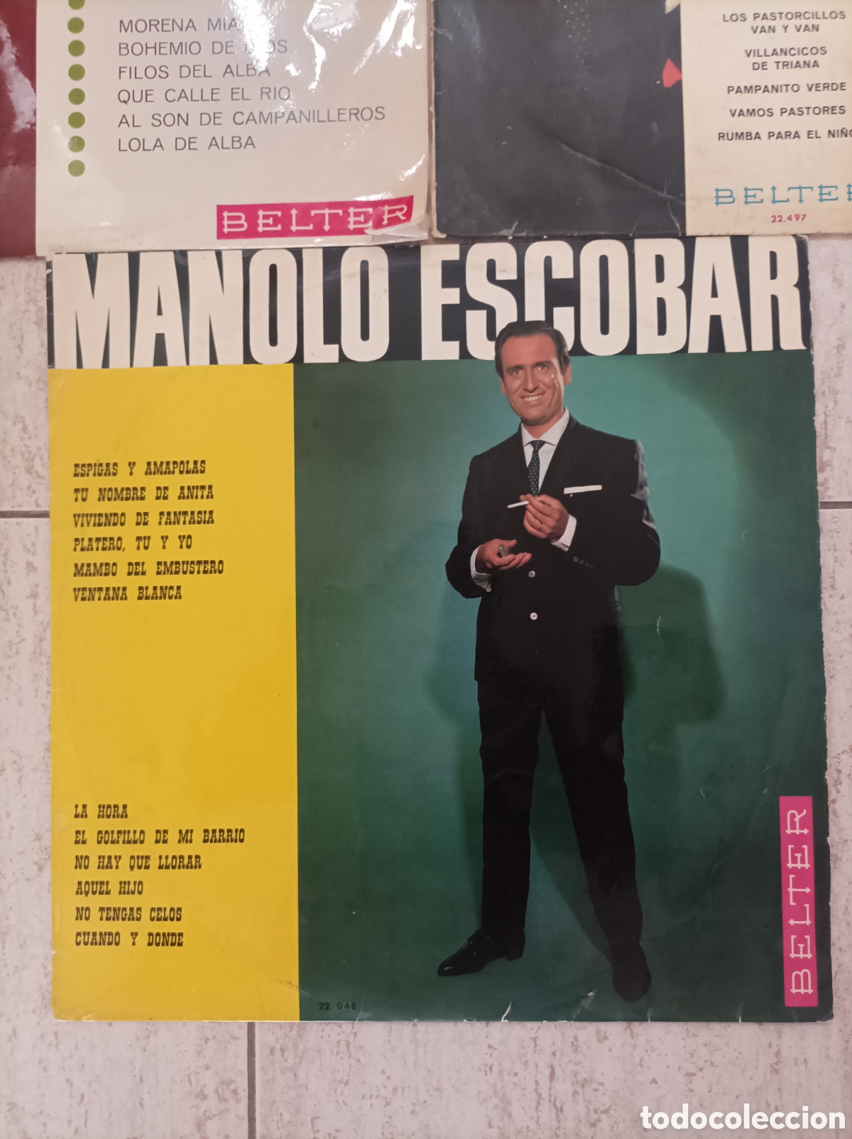 Discos de vinilo: MANOLO ESCOBAR LOTE BELTER - Foto 4