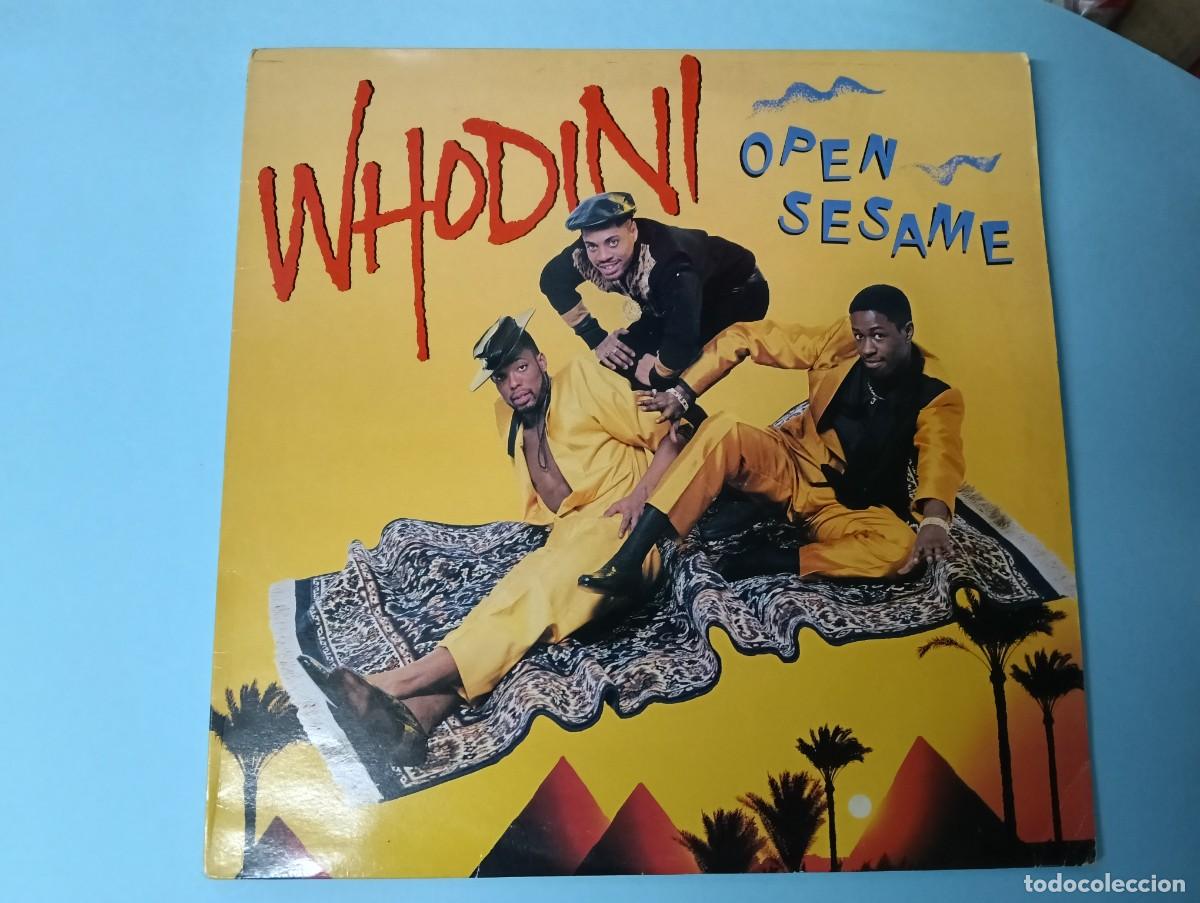 Discos de vinilo: LP Whodini - Open Sesame (edici&oacute;n inglesa) - Foto 1