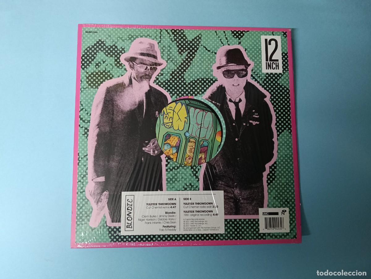 Discos de vinilo: Maxi Single Blondie - Yuletide Throwdown (Debbie harry) - Foto 2