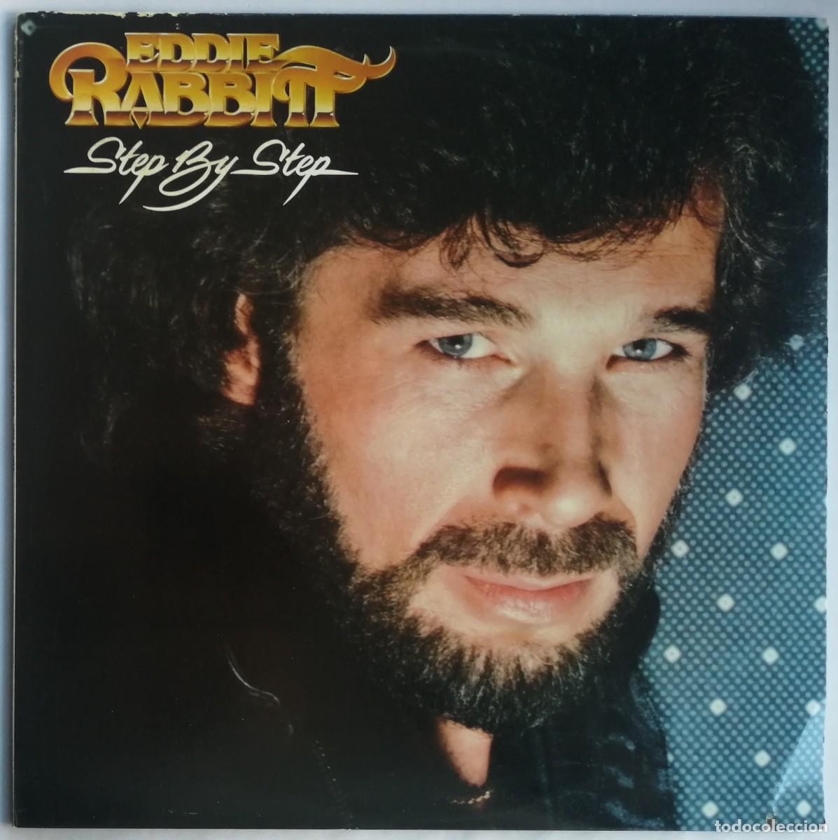 Discos de vinilo: Eddie Rabbitt, Step By Step, Elektra &ndash; X5E-532, CANADA - Foto 1