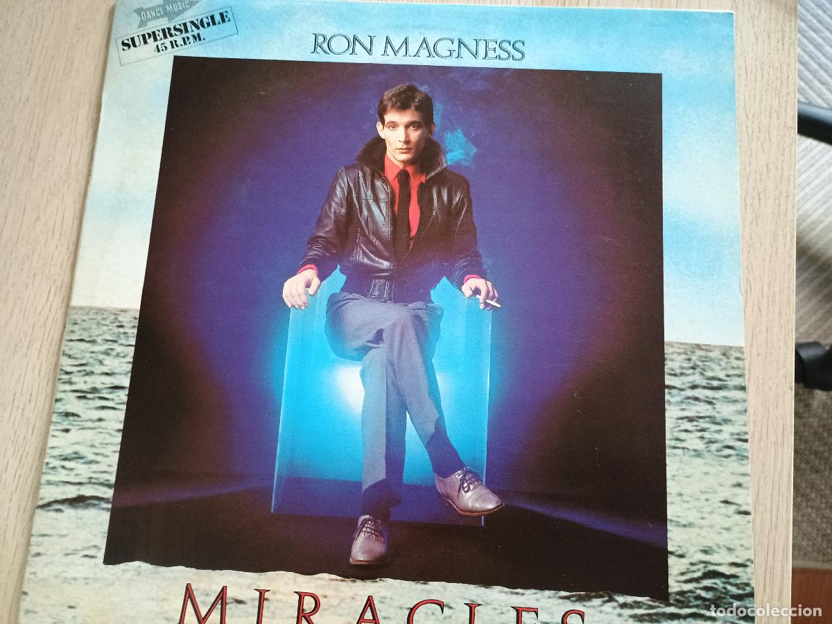 Discos de vinilo: Ron Magness Miracles, ed espa&ntilde;ola 1982 Electronic New Wave - Foto 3