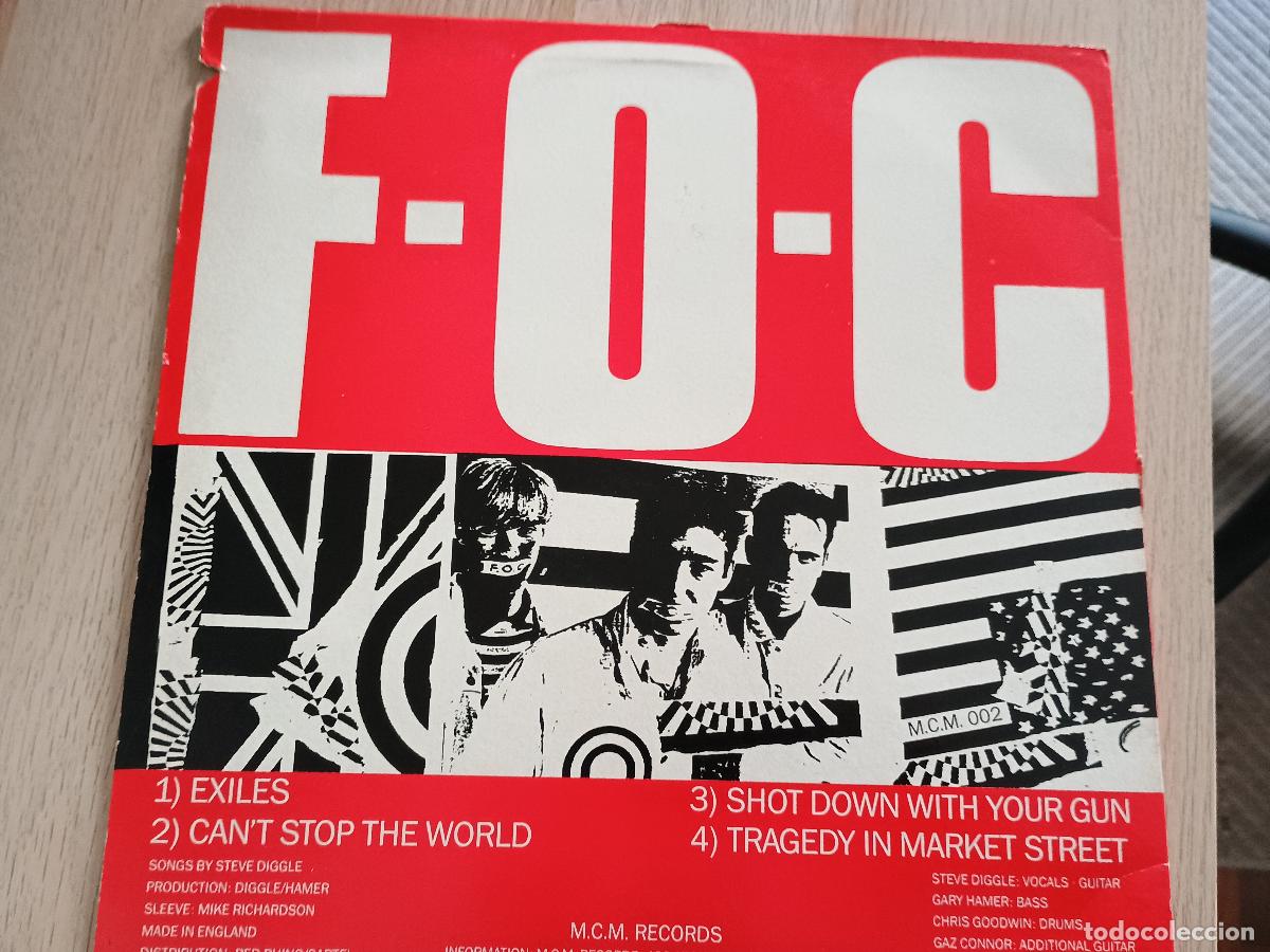 Discos de vinilo: F&middot;O&middot;C Exiles E.P. uk 1988 Alternative Rock - Foto 4