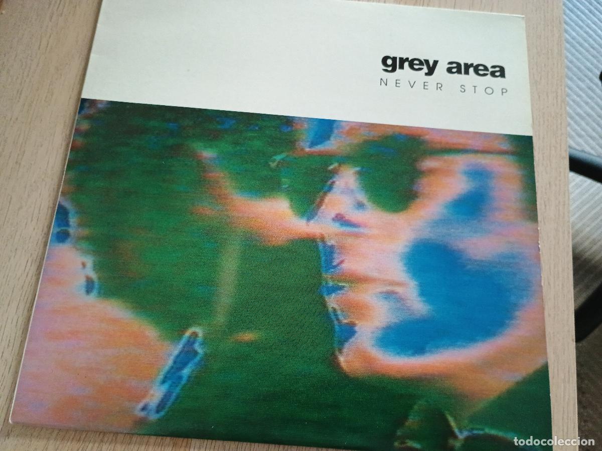 Discos de vinilo: Grey Area Never Stop, italy 1991 Electronic Techno - Foto 1