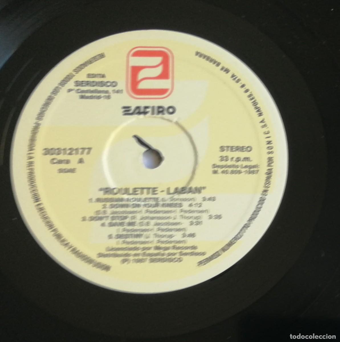 Discos de vinilo: Laban, Roulette, Zafiro &ndash; 30312177 - Foto 4