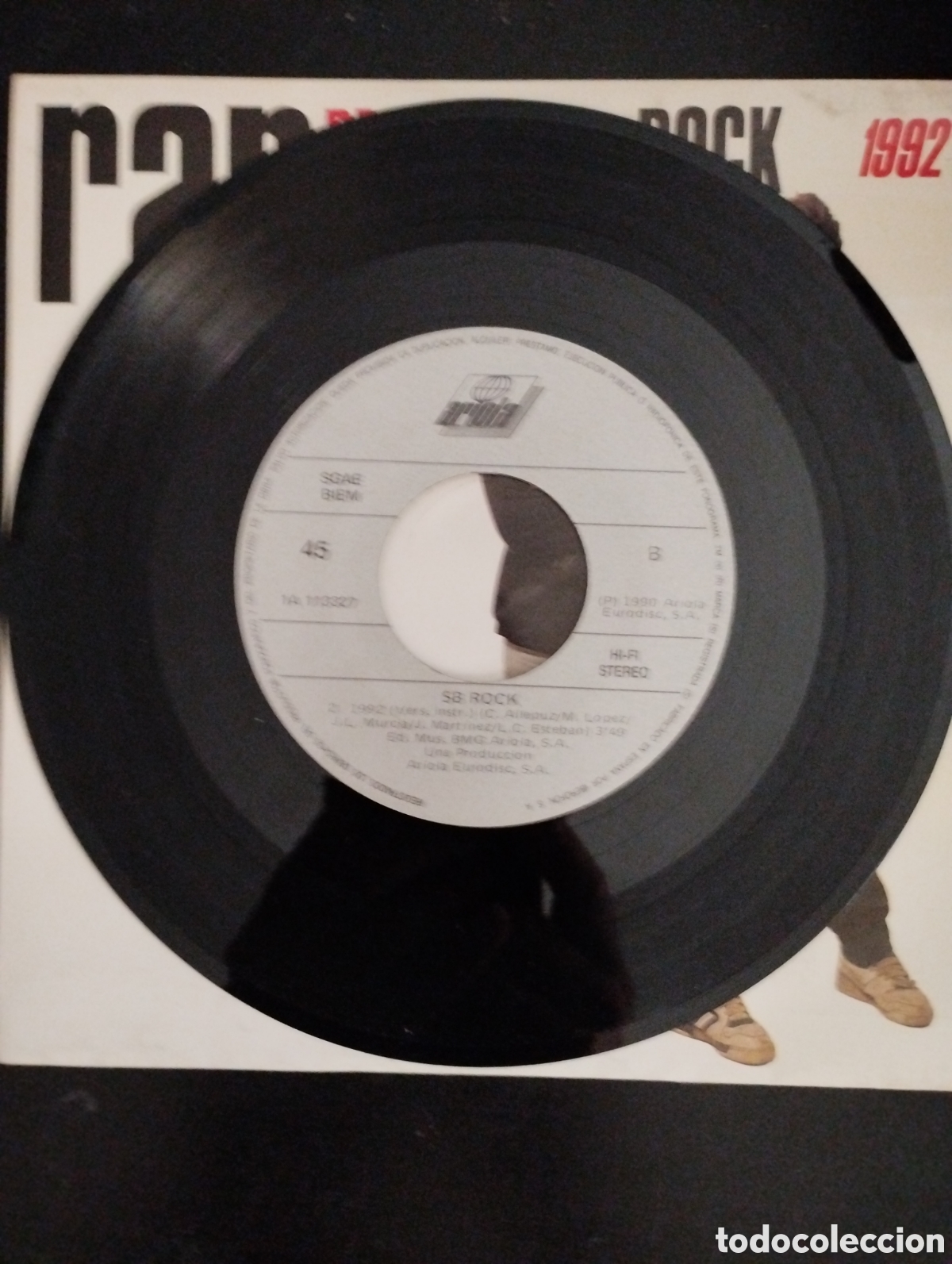 Discos de vinilo: SB Rock &ndash; 1992. 1990. Vinilo, 7&rdquo;, Single - Foto 3