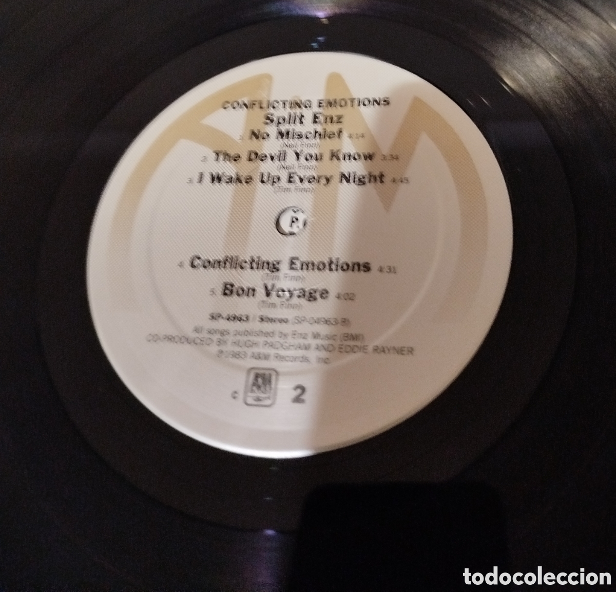 Discos de vinilo: Split enz - Conflicting Emotions - Foto 4