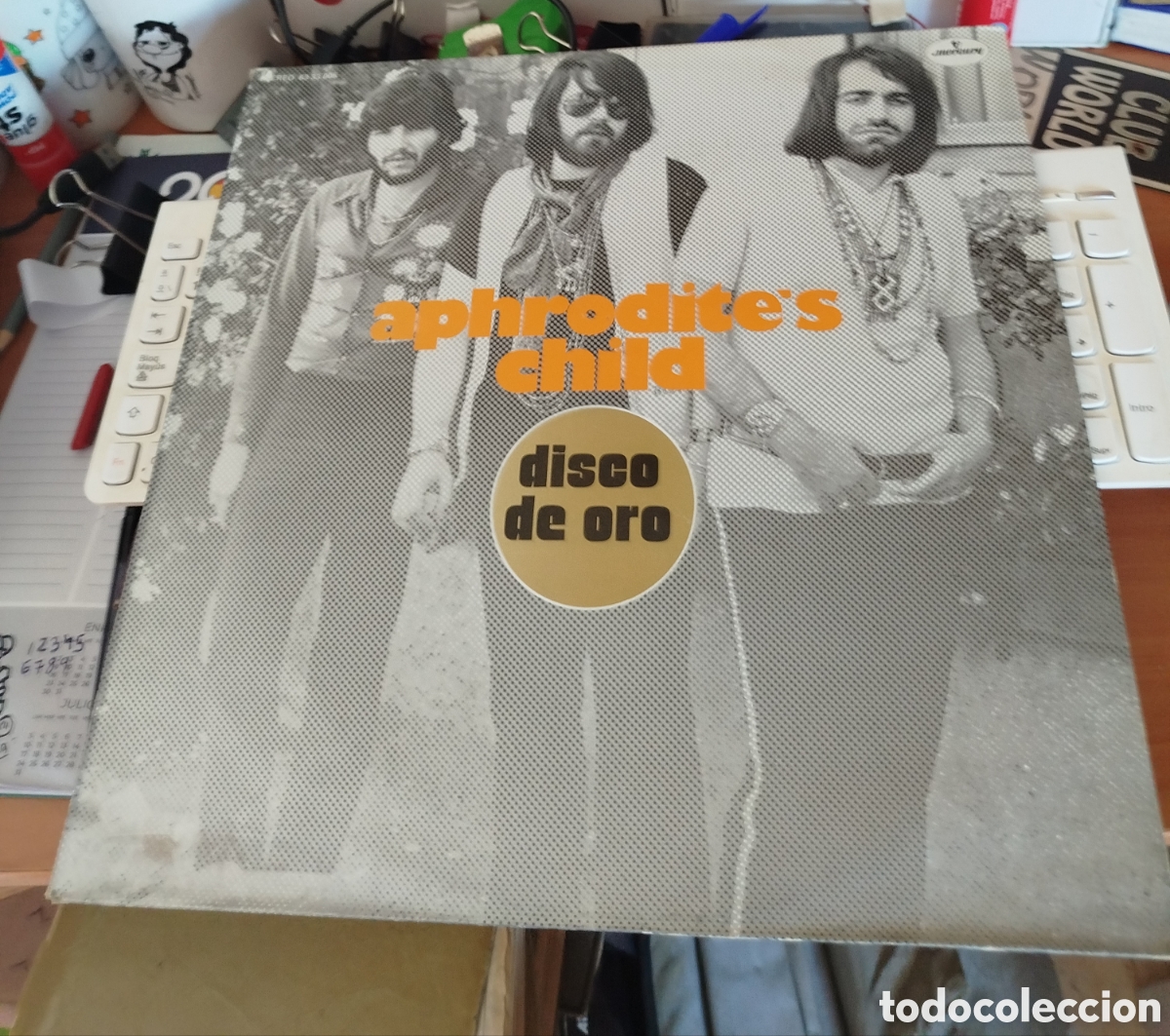 Discos de vinilo: Aphrodite&rsquo;s child - Disco de oro - Foto 1