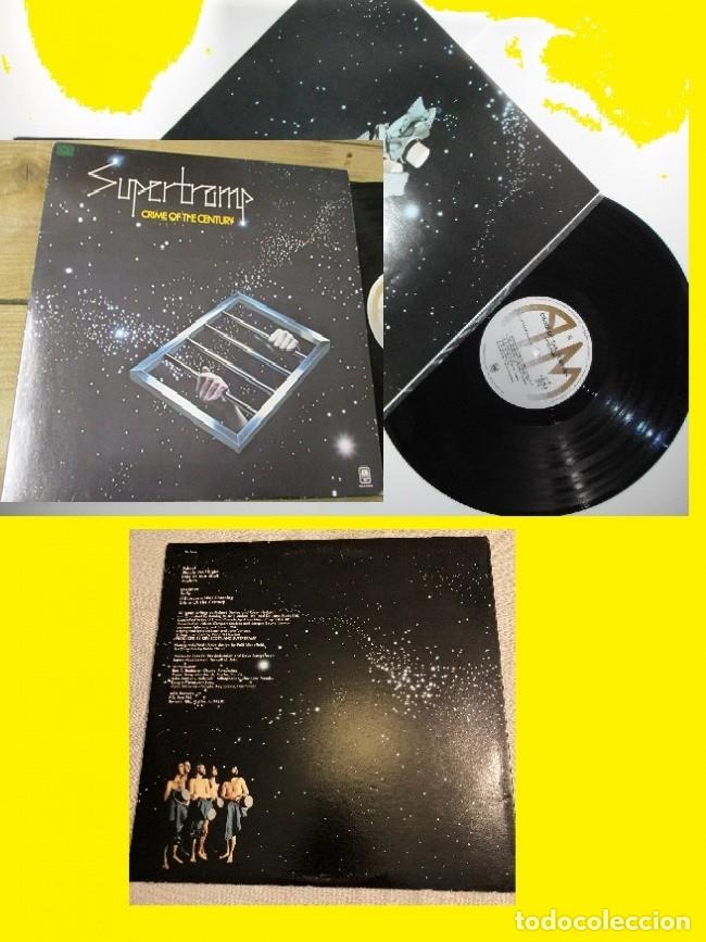 Discos de vinilo: SUPERTRAMP / CRIME OF THE CENTURY 74 - SCHOOL, DREAMER, COMPLETA 1&ordf; EDIC ORG + ENCARTE, EXC