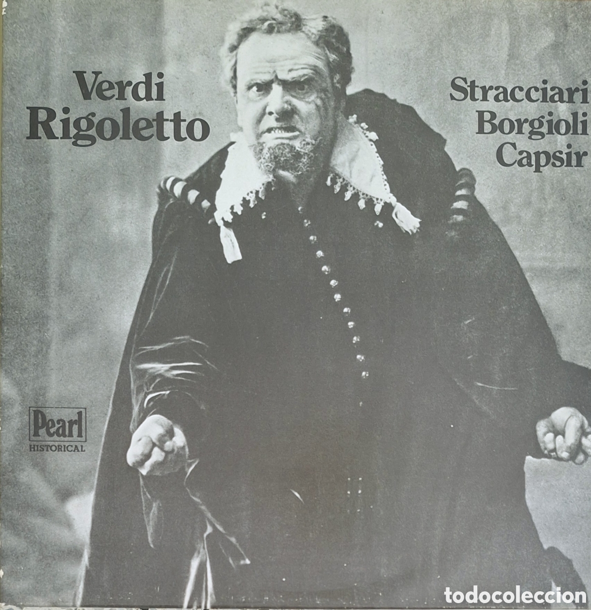 Discos de vinilo: Rigoletto. Verdi. Stracciari&bull;Borgioli&bull;Capsir - Foto 1