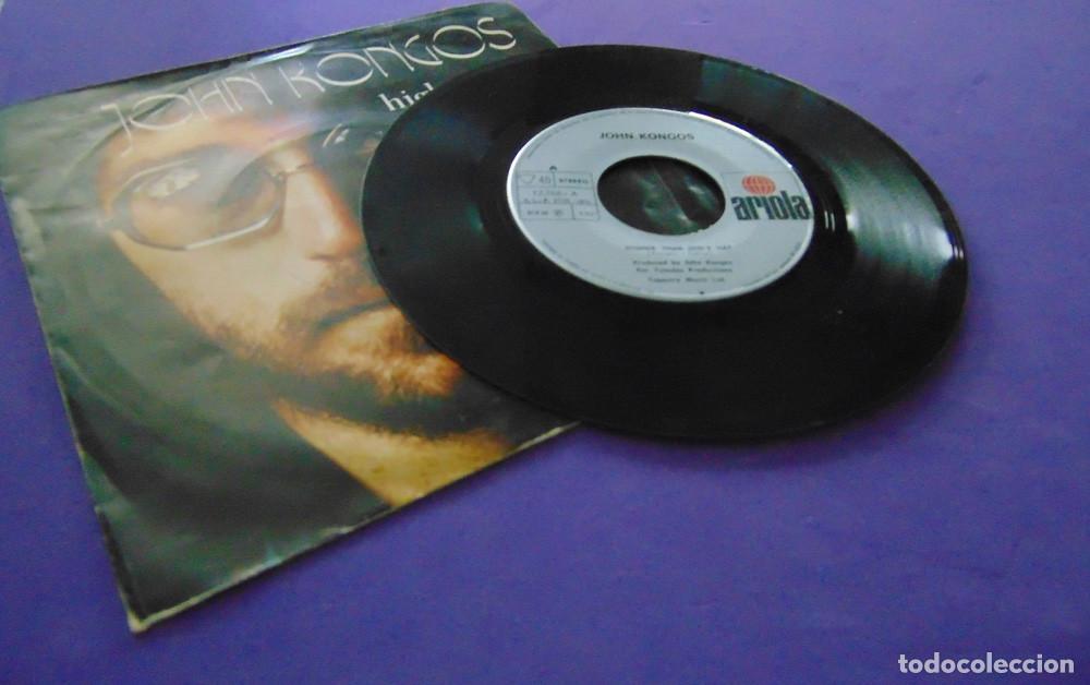 Discos de vinilo: JOHN KONGOS - HIGHER THAN GODS HAT - SINGLE 1973 - Foto 7