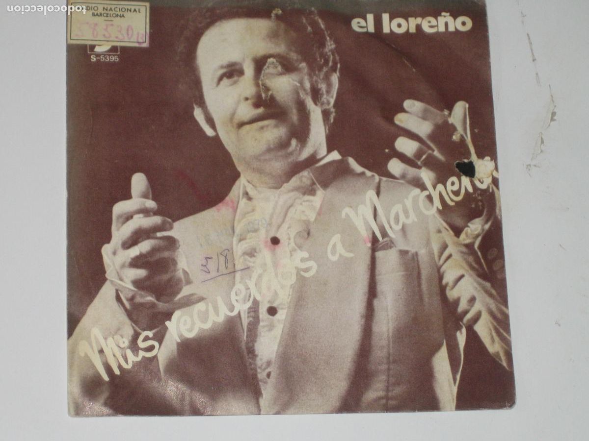 Discos de vinilo: DISCOFERTA - VER FOTO - EP/SINGLE - EL LORE&Ntilde;O - Foto 1