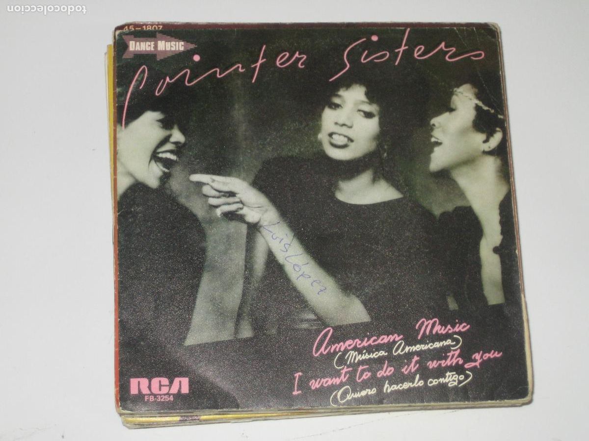 Discos de vinilo: DISCOFERTA - VER FOTO - EP/SINGLE - POINTER SISTERS - Foto 1