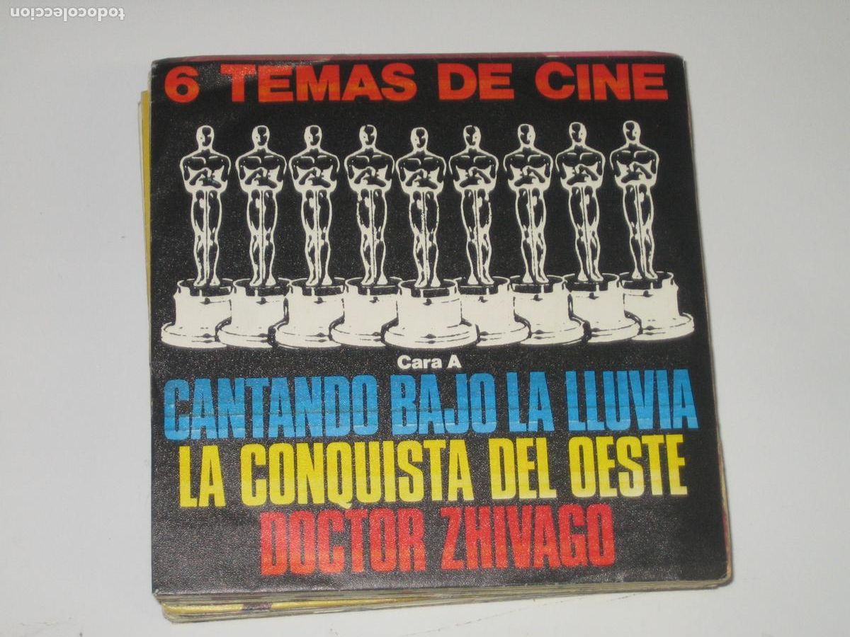 Vinyl records: DISCOFERTA - VER FOTO - EP/SINGLE - 6 TEMAS DE CINE