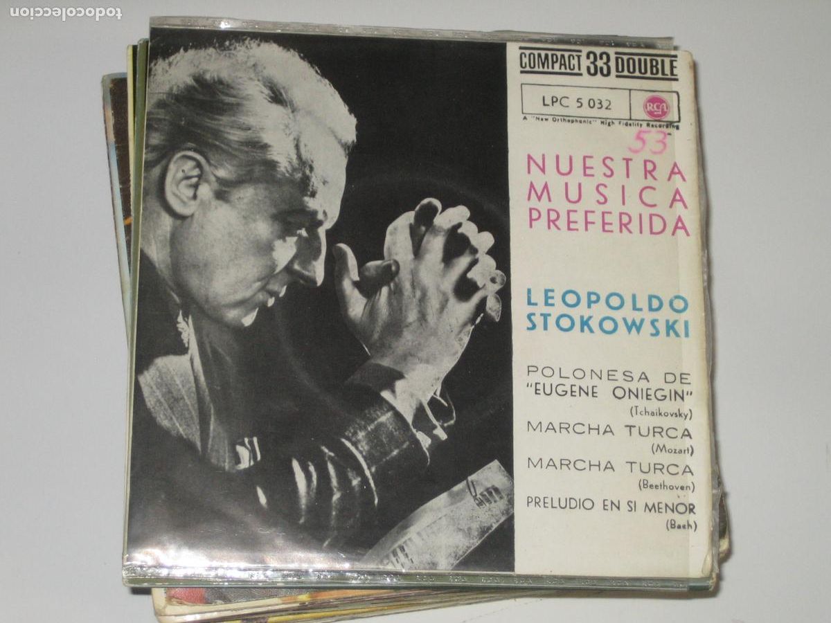 Vinyl records: DISCOFERTA - VER FOTO - EP/SINGLE -LEOPOLDO STOKOWSKI
