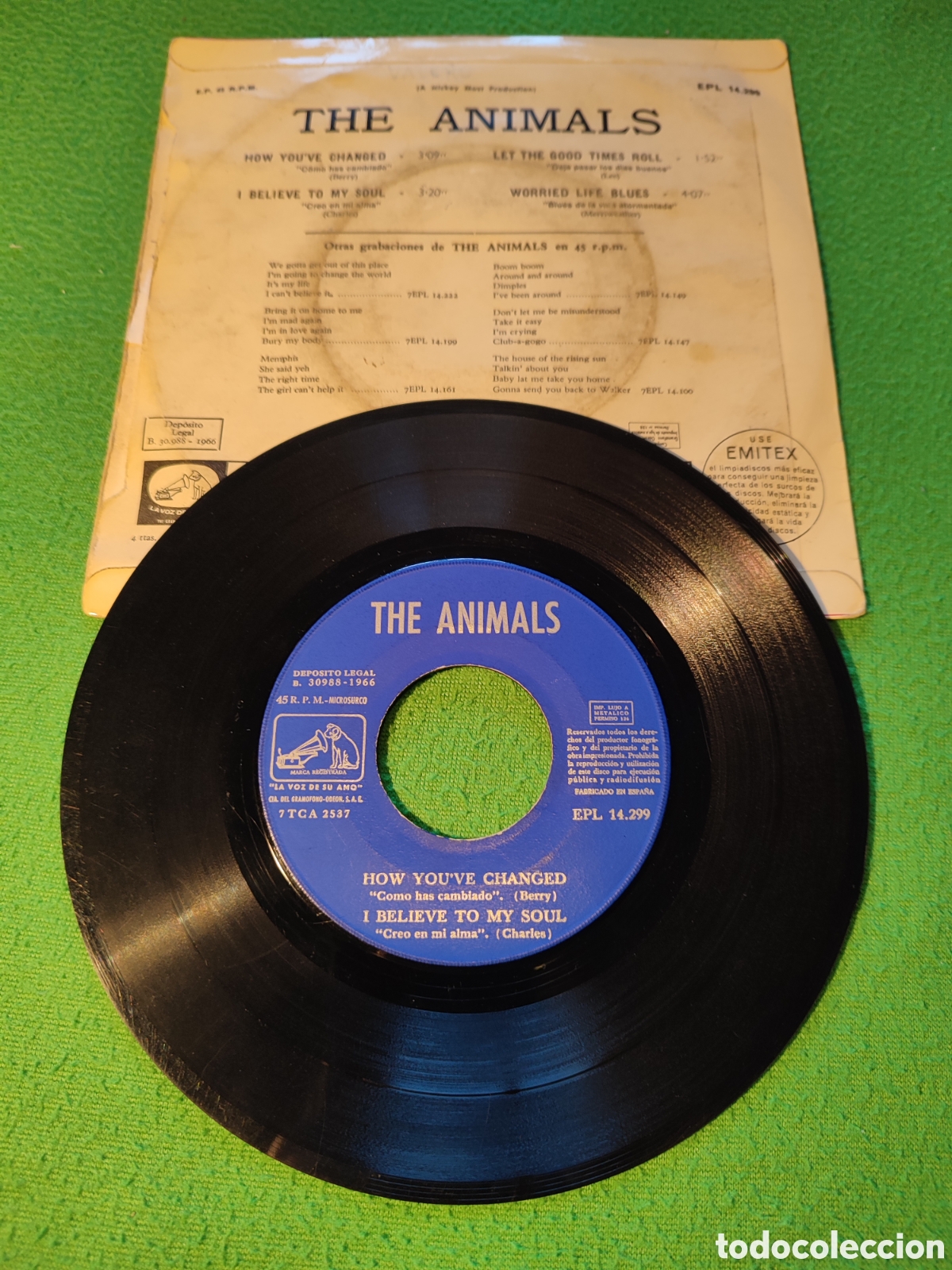 Discos de vinilo: The Animals - How youve changed + 3 - Foto 2