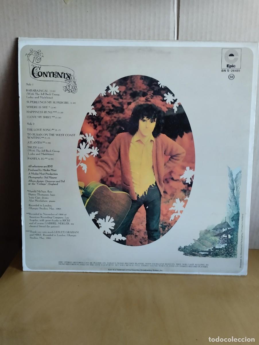 Discos de vinilo: DONOVAN ---- BARABAJAGAL - Foto 2