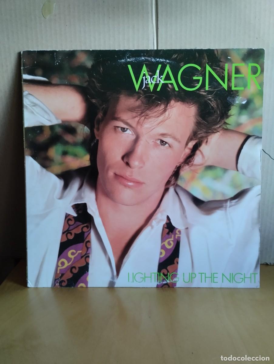 Discos de vinilo: JACK WAGNER ------ LIGHTING UP THE NIGHT - Foto 1