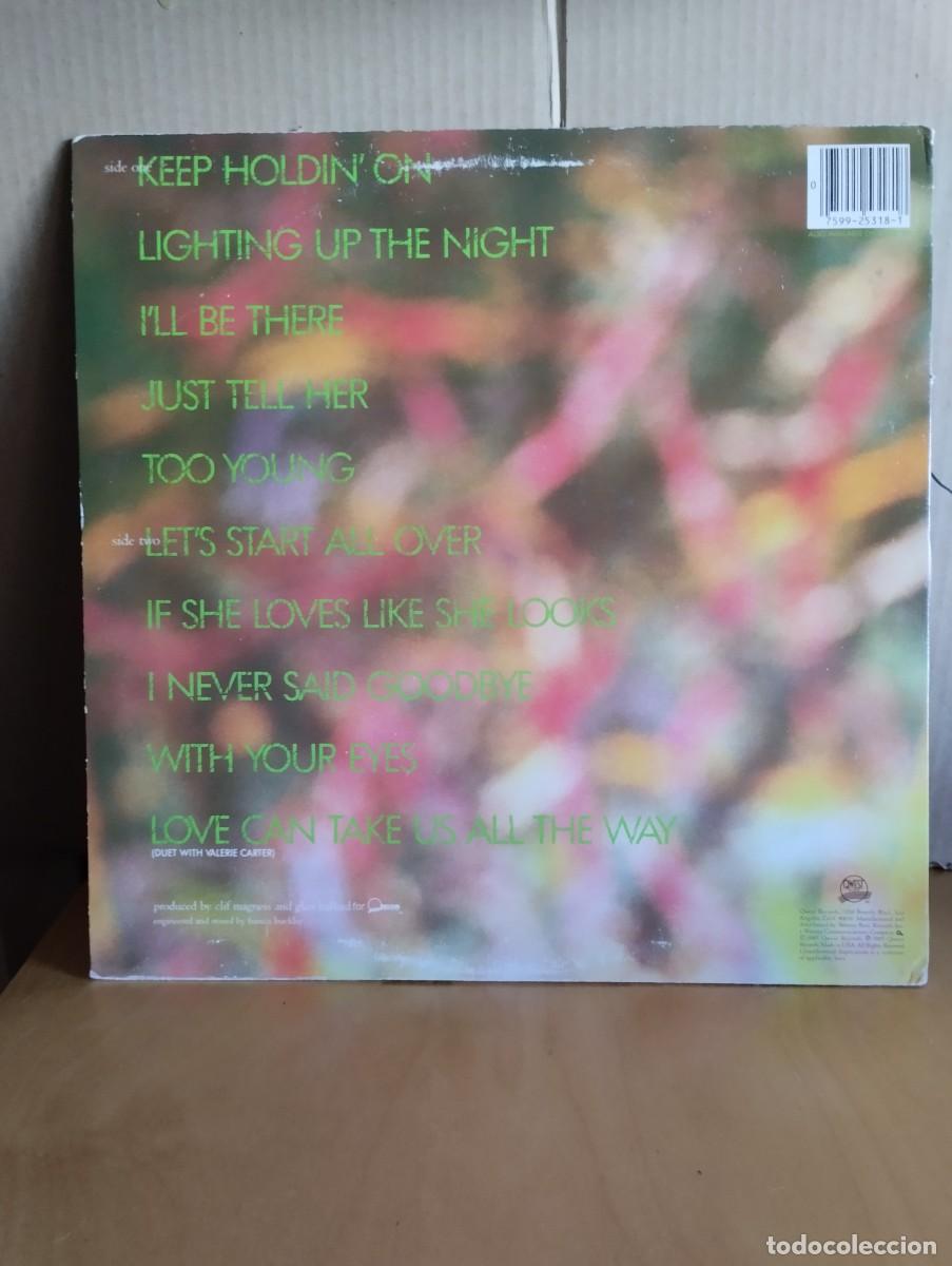 Discos de vinilo: JACK WAGNER ------ LIGHTING UP THE NIGHT - Foto 2