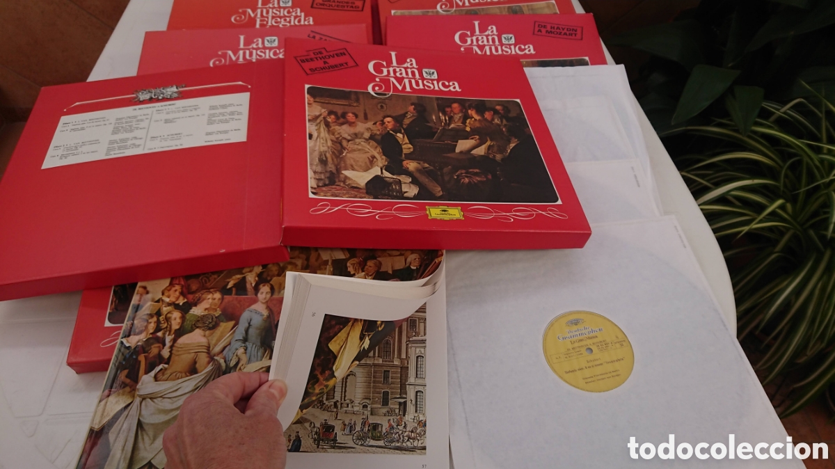 Discos de vinilo: Colecci&oacute;n &rdquo;la m&uacute;sica&rdquo; - Foto 1