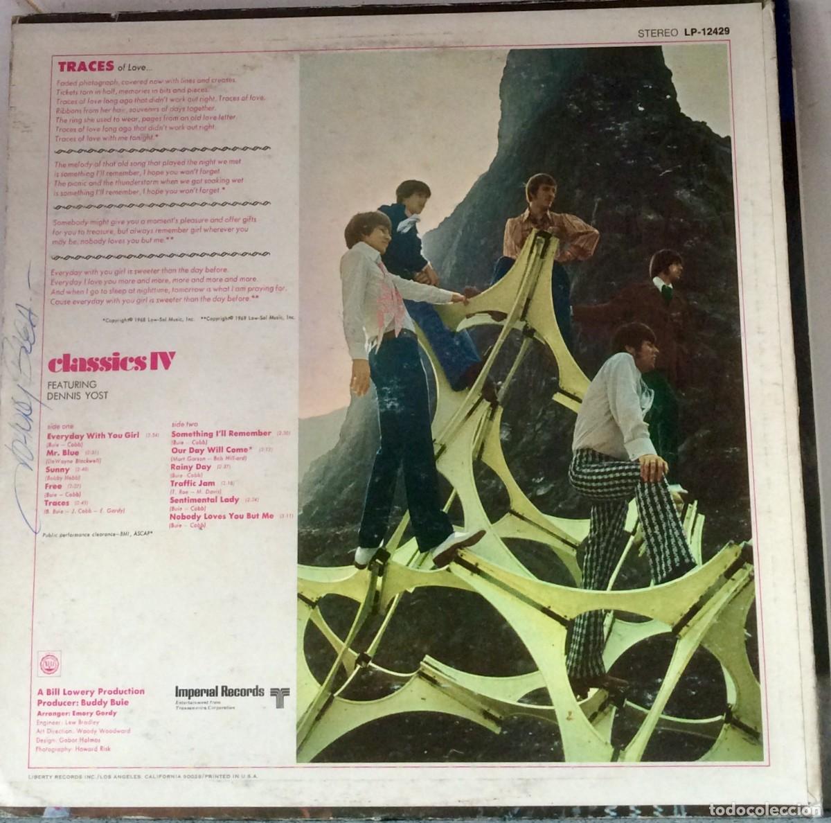 Discos de vinilo: Classics IV &lrm;&ndash; Traces // 1969 USA, vg+ - Foto 3