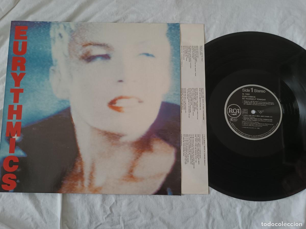 Discos de vinilo: Eurythmics &ndash; Be Yourself Tonight Vinilo, LP 1986 GERMANY - Foto 1