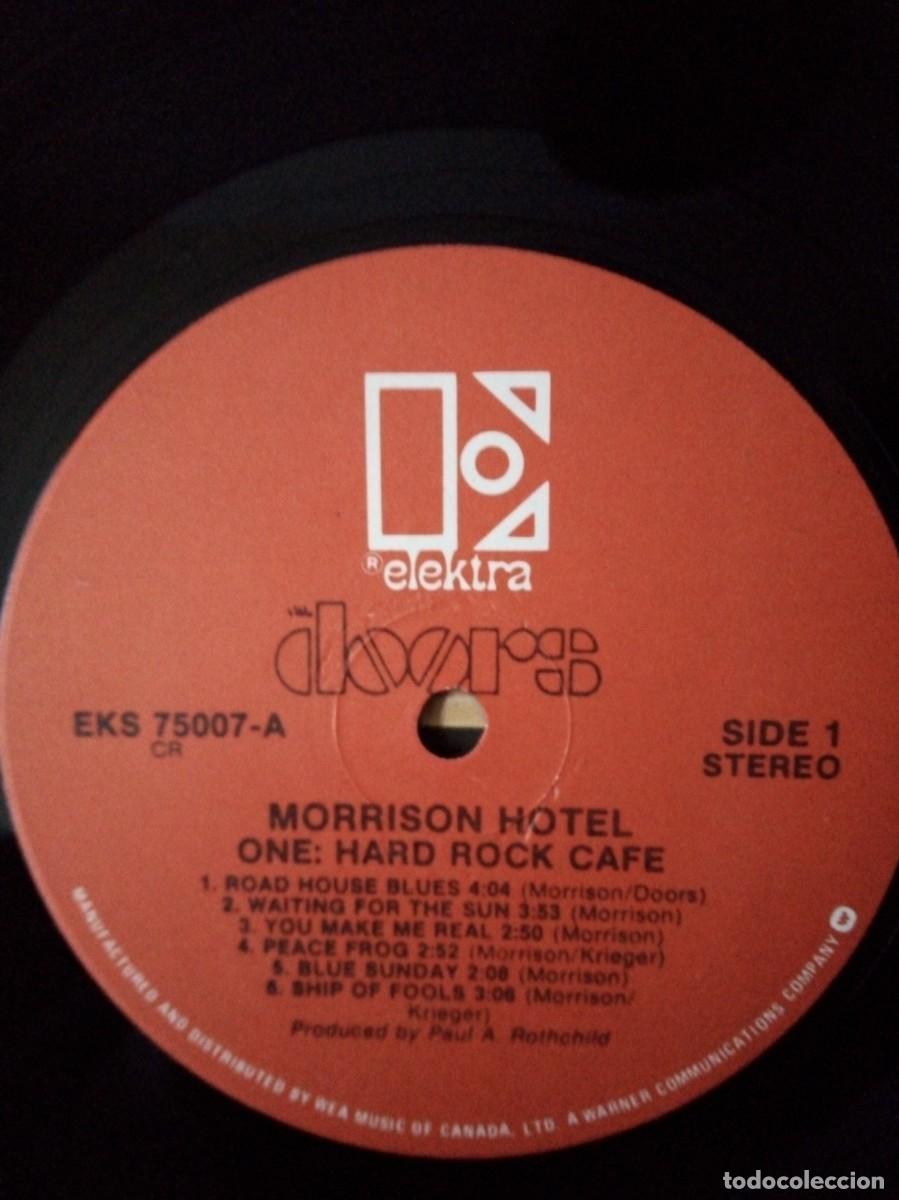 Discos de vinilo: The Doors, Morrison hotel 1970 Canada - Foto 4