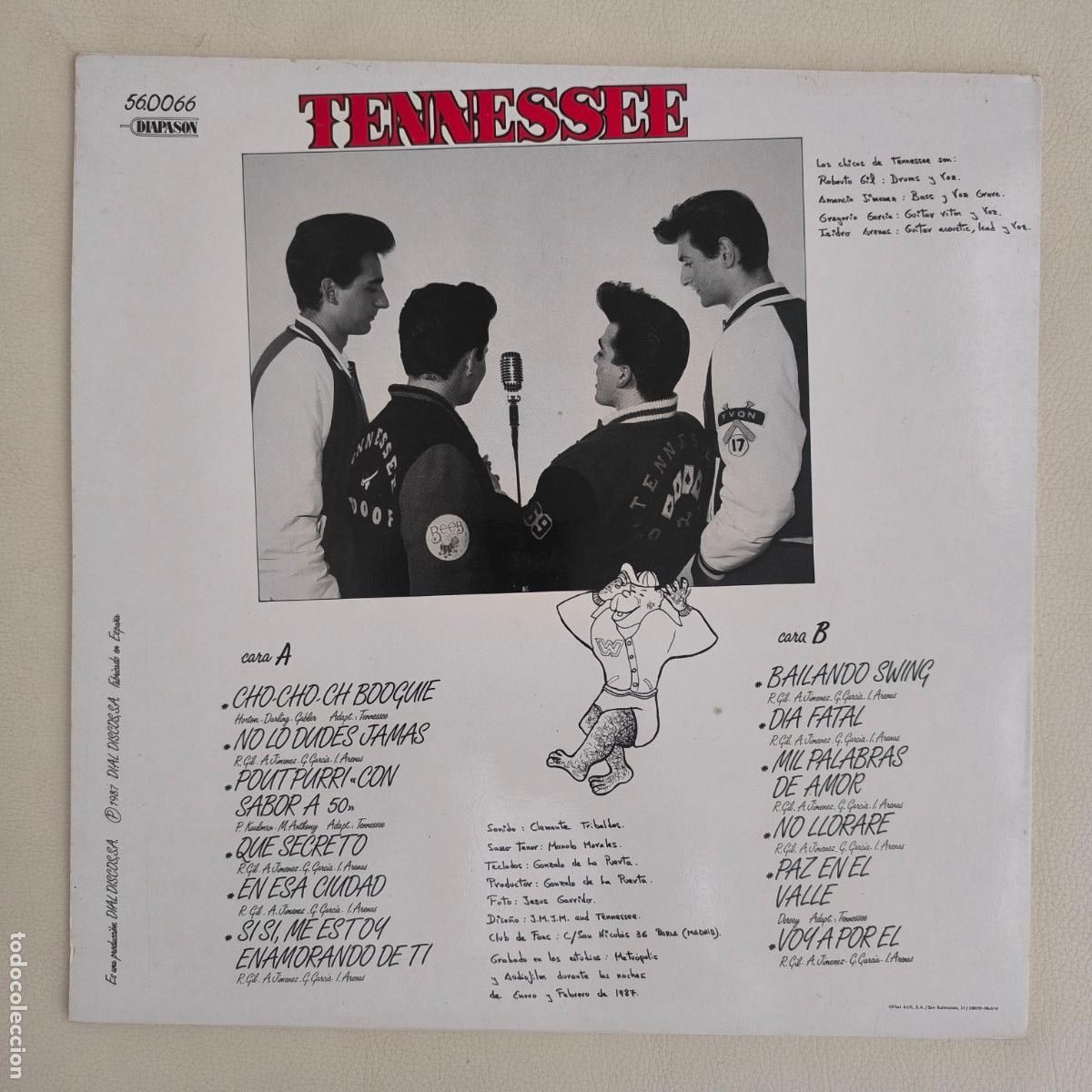Discos de vinilo: TENNESSEE, ESTO ES DU - DUA. LP - Foto 2