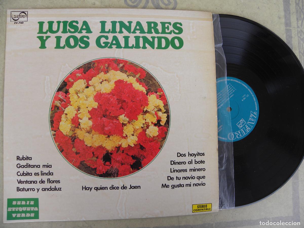 Discos de vinilo: LUISA LINARES Y LOS GALINDO -LP 1978 - Foto 1