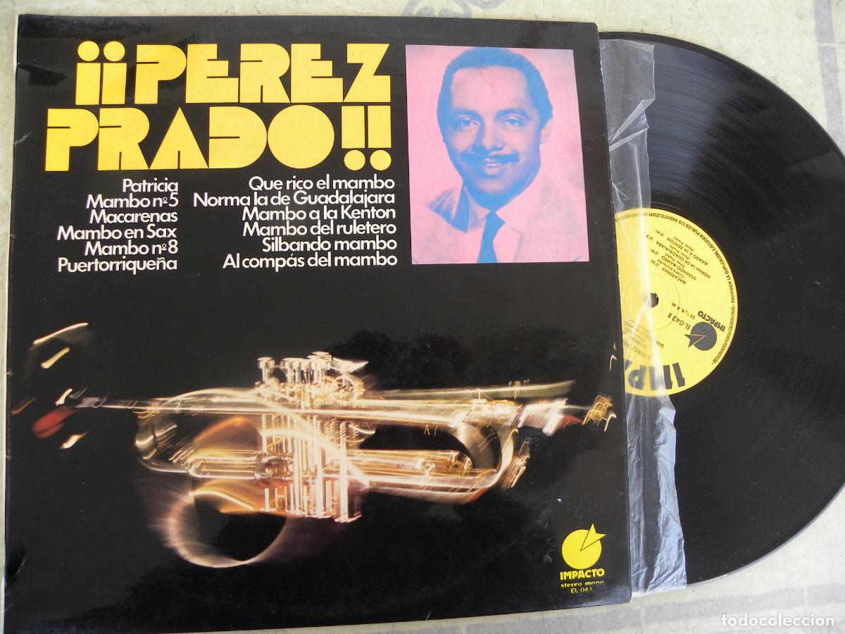 Discos de vinilo: PEREZ PRADO -LP 1974 -IMPACTO - Foto 1