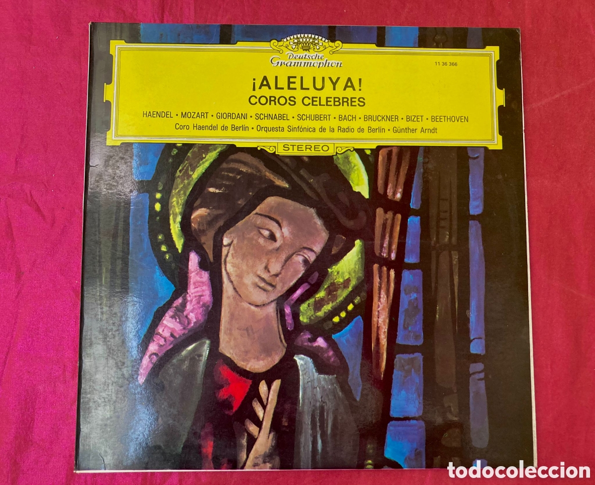 Discos de vinil: &iexcl;Aleluya! Coros C&eacute;lebres - Deusch Gramophone