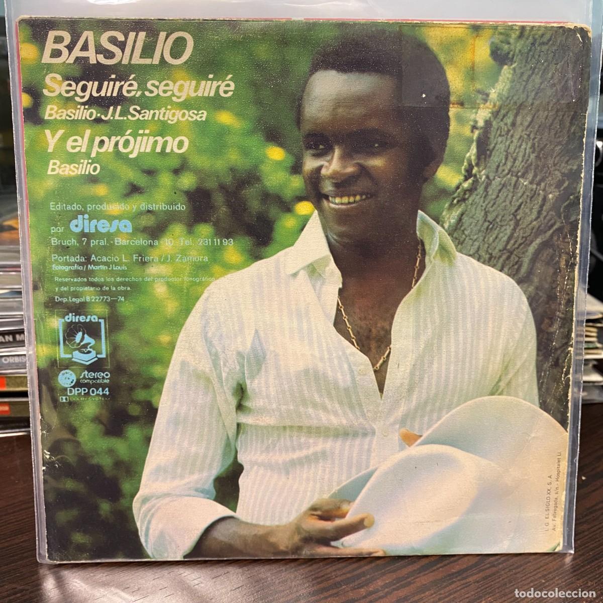 Discos de vinilo: Basilio - Seguire, Seguire (7&rdquo;, Single) - Foto 2