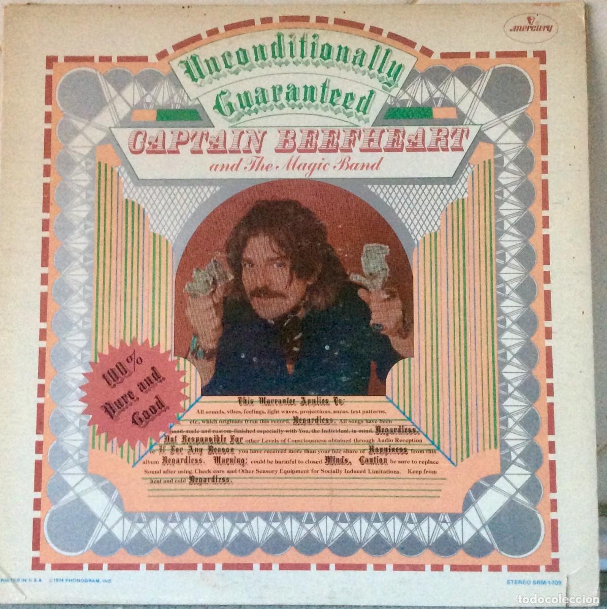 Discos de vinilo: Captain Beefheart And The Magic Band &lrm;&ndash; Unconditionally Guaranteed// 1974 USA