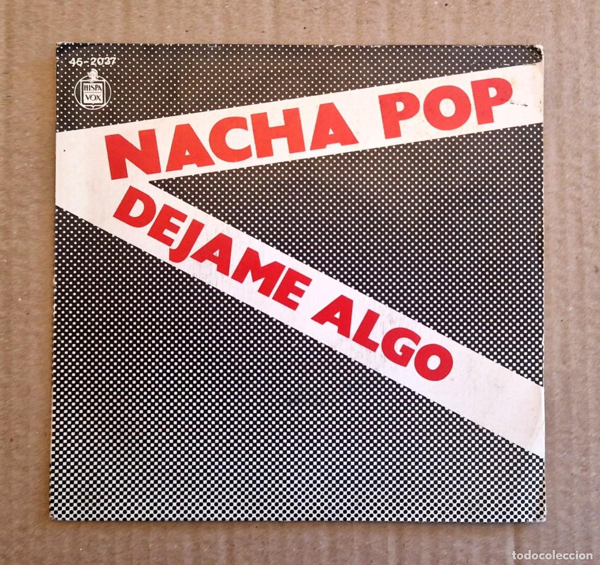 Discos de vinilo: NHACHA POP - D&Eacute;JAME ALGO SINGLE 1981 (HISPAVOX) - Foto 1