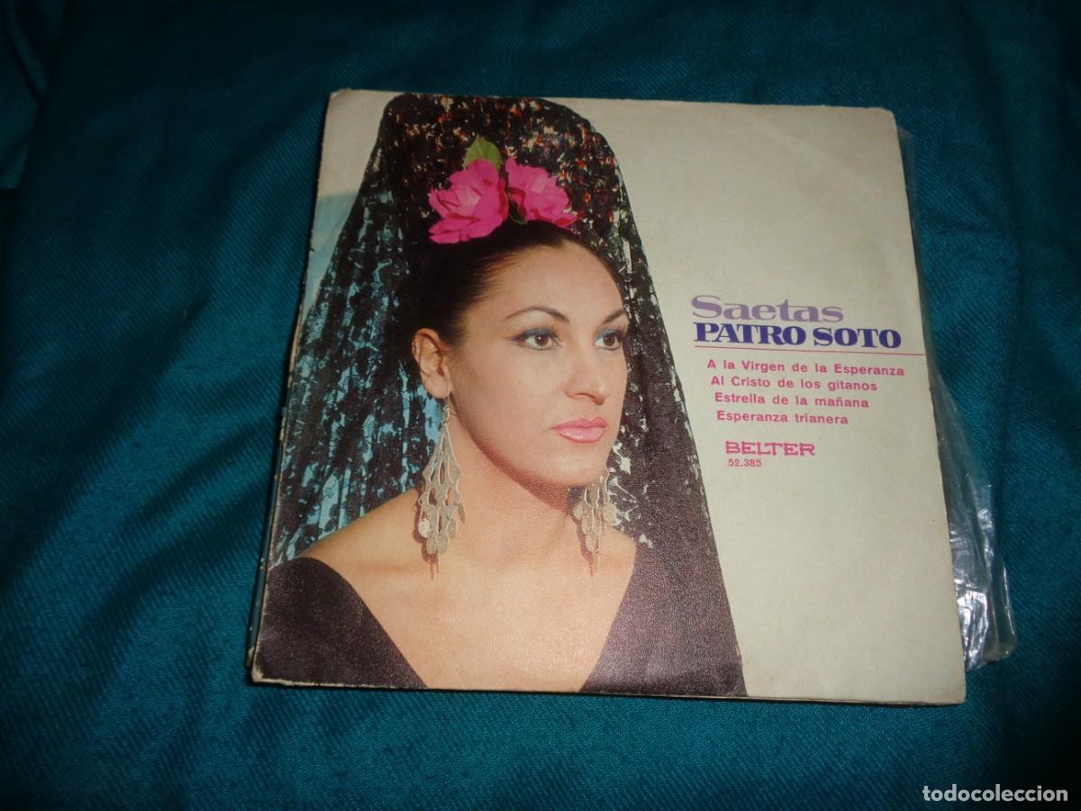 Discos de vinilo: PATRO SOTO. SAETAS. EP. BELTER, 1971. IMPECABLE - Foto 1