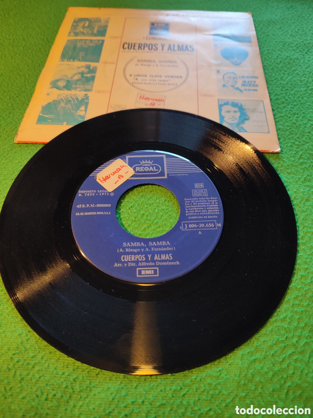 Discos de vinilo: Cuerpos y Almas - Samba, Samba - Foto 2