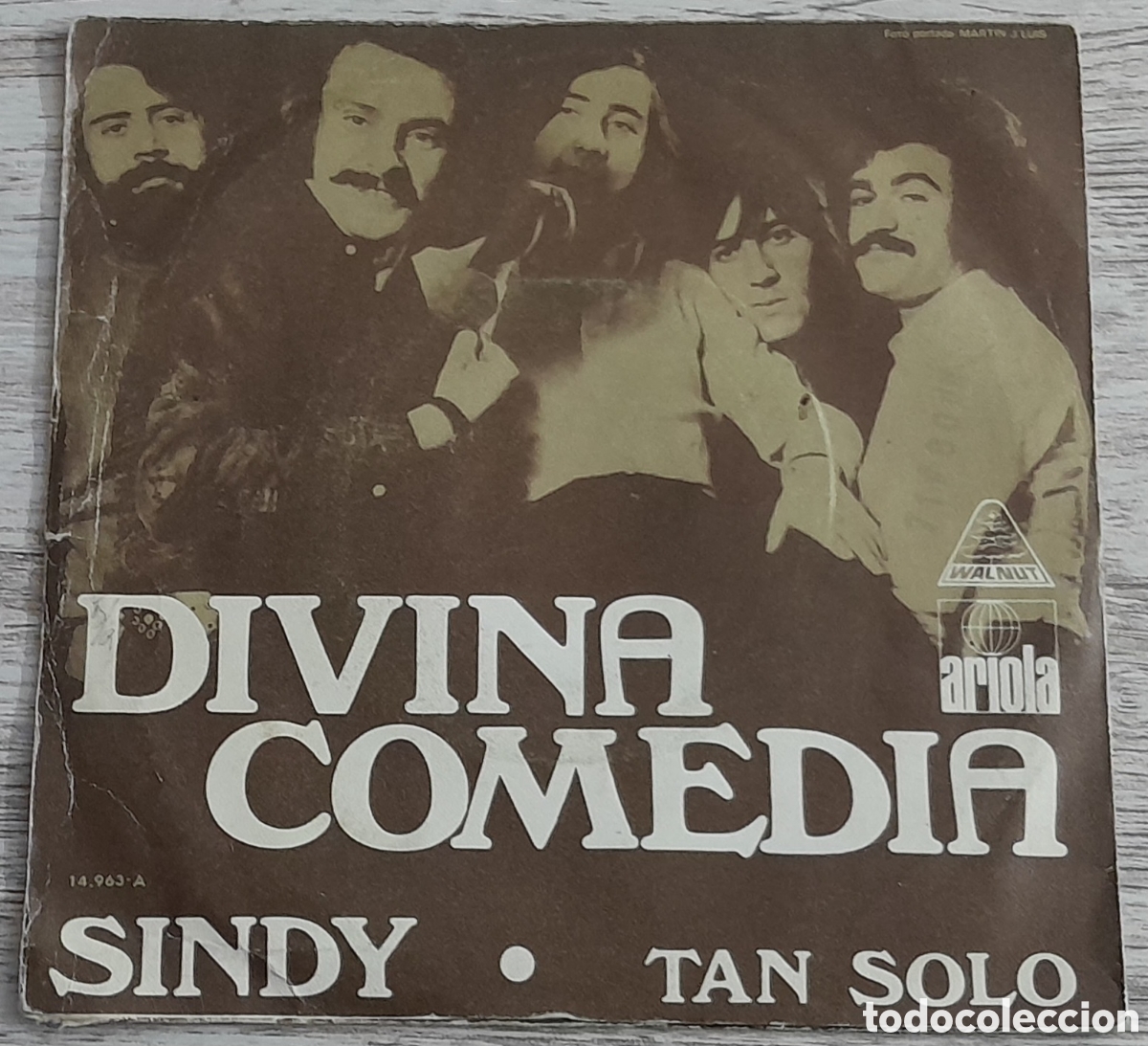 Discos de vinilo: DIVINA COMEDIA - SINDY + TAN SOLO - ARIOLA 1971 - Foto 1