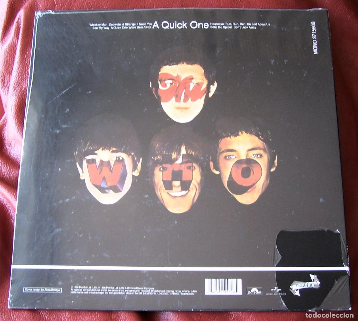 Discos de vinilo: THE WHO - A QUICK ONE LP - Foto 2
