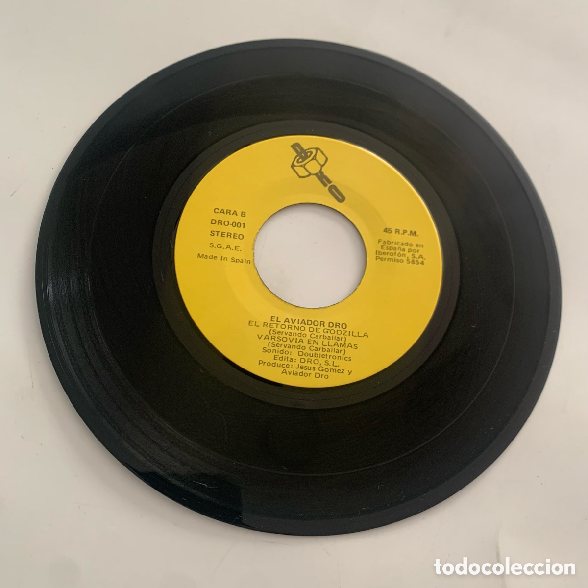 Discos de vinilo: SINGLE EP Aviador Dro &ndash; Nuclear, S&iacute; DE 1982 - Foto 3