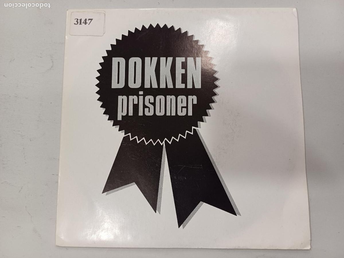 Discos de vinilo: DOKKEN/PRISONER/SINGLE METAL PROMOCIONAL. - Foto 1