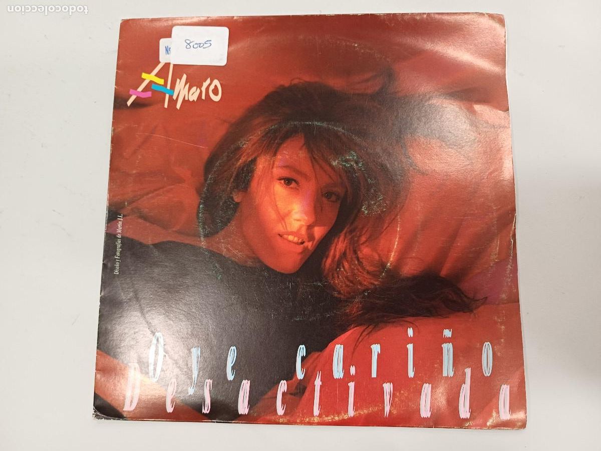 Discos de vinilo: AMARO/OYE CARI&Ntilde;O/SINGLE METAL. - Foto 1
