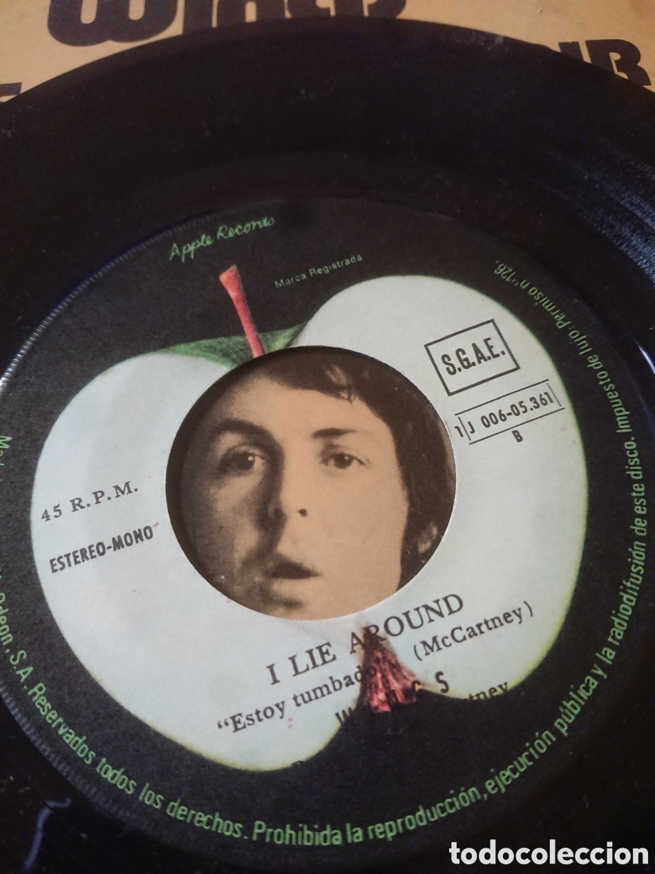 Discos de vinilo: Wings - Vive y deja morir - single - Foto 8