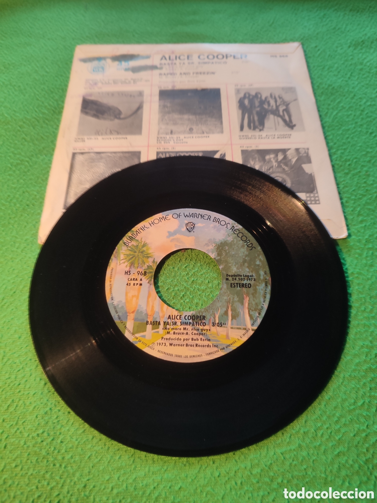 Discos de vinilo: Alice Cooper - Basta ya Sr.Simpatico - Foto 2