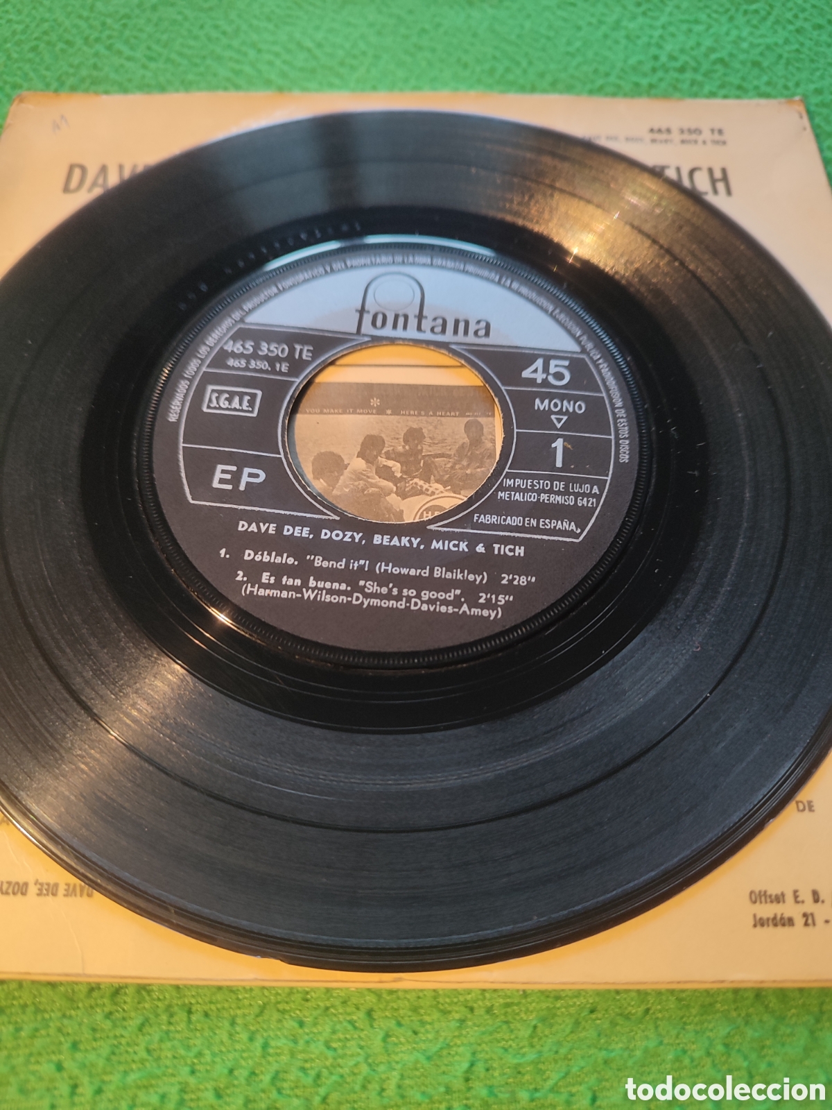 Discos de vinilo: Dave Dee Dozy Beaky Mick Tich - Bend It + 3 - Foto 3
