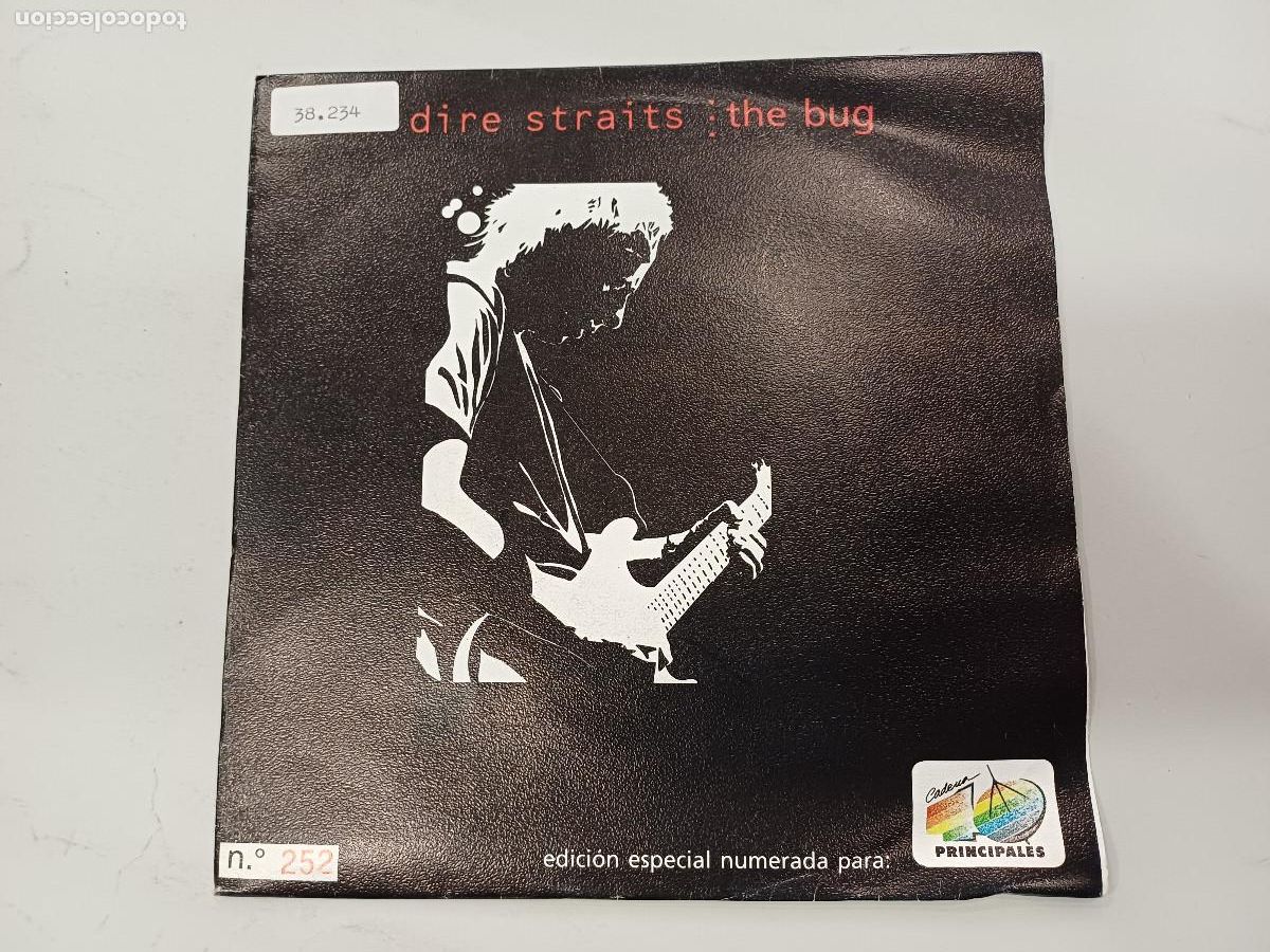 Discos de vinilo: DIRE STRAITS/THE BUG/SINGLE EDICION ESPECIAL NUMERADA 252. - Foto 1