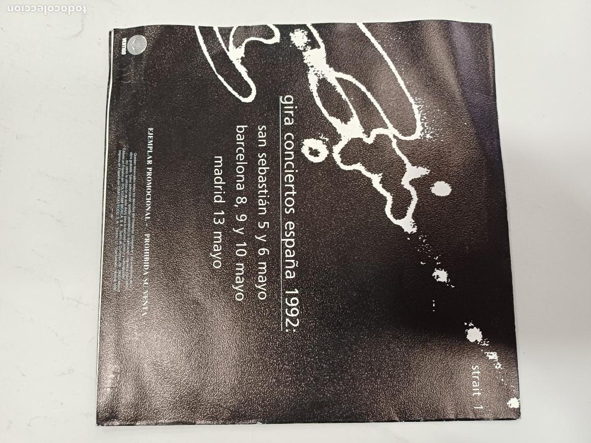 Discos de vinilo: DIRE STRAITS/THE BUG/SINGLE EDICION ESPECIAL NUMERADA 252. - Foto 4
