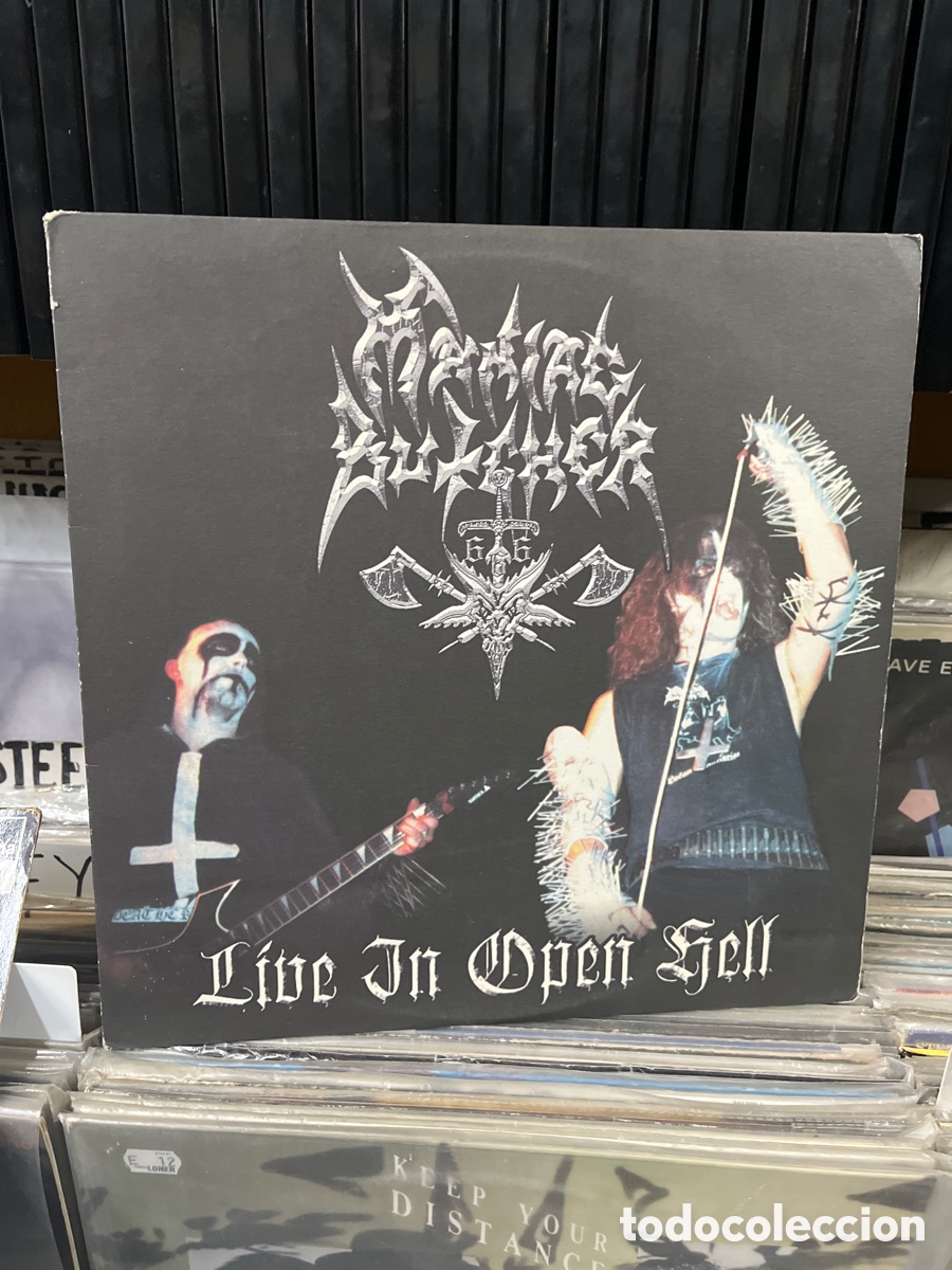 Discos de vinilo: live in open hell mortal dutcher - Foto 1