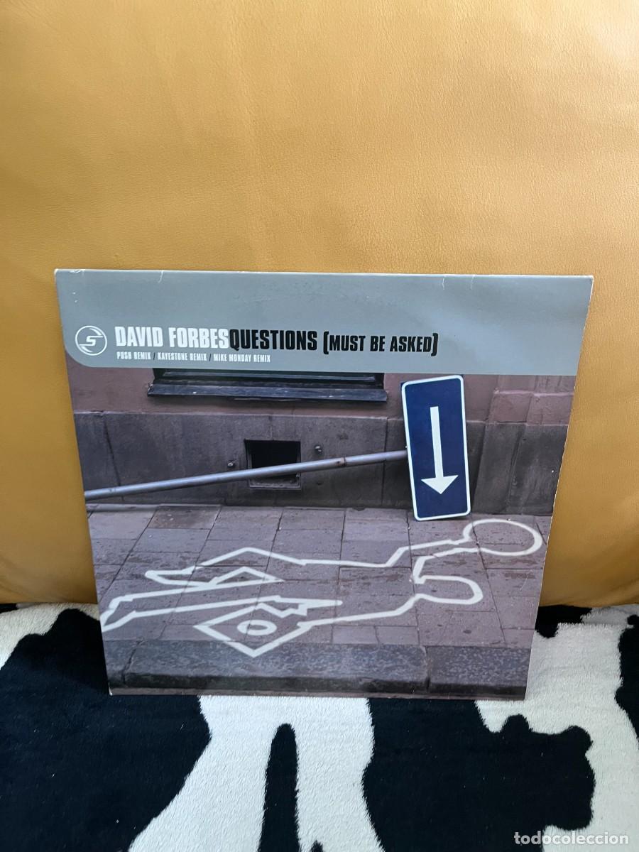 Discos de vinilo: David Forbes Questions (Must Be Asked) - Foto 1