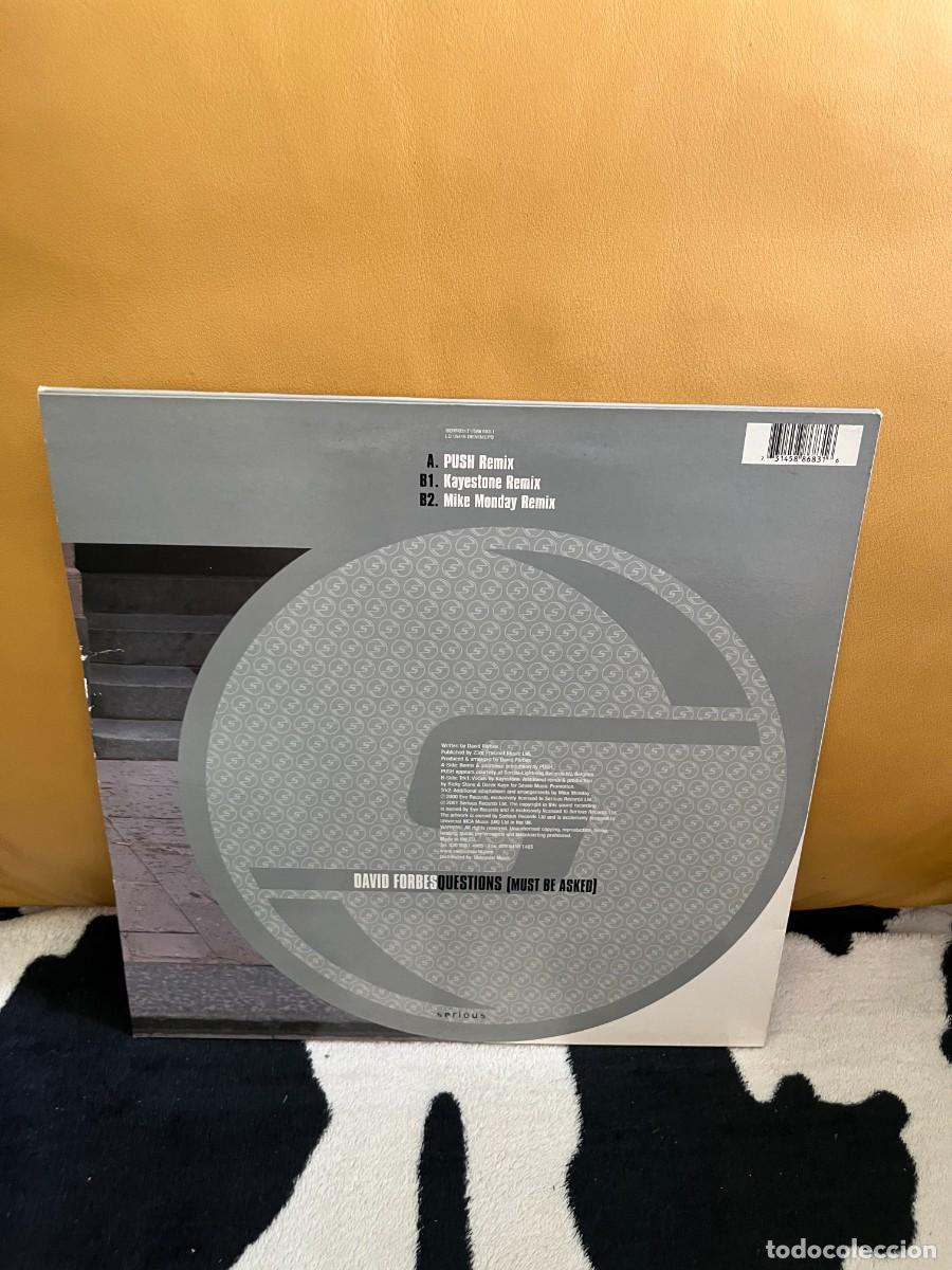 Discos de vinilo: David Forbes Questions (Must Be Asked) - Foto 2