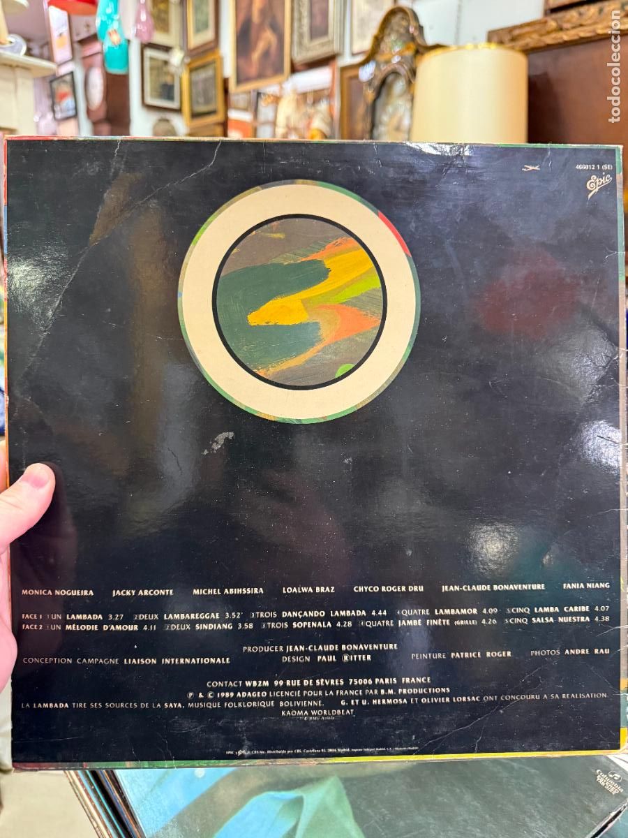 Discos de vinilo: LP KAOMA - WORLD BEAT - Foto 2